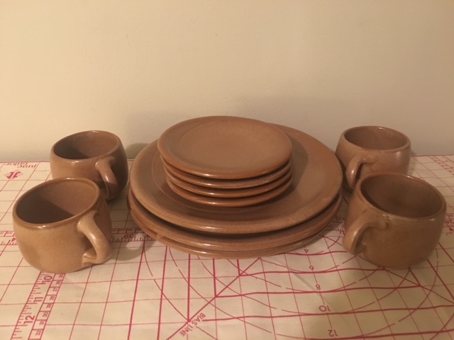 Frankoma Brown Lazybones Dishes