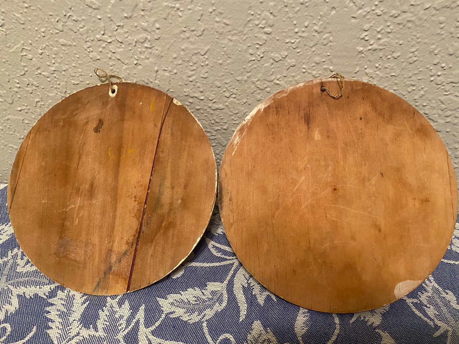 Folk Art Dutch Boy and Girl Wall Plaques - Image 4