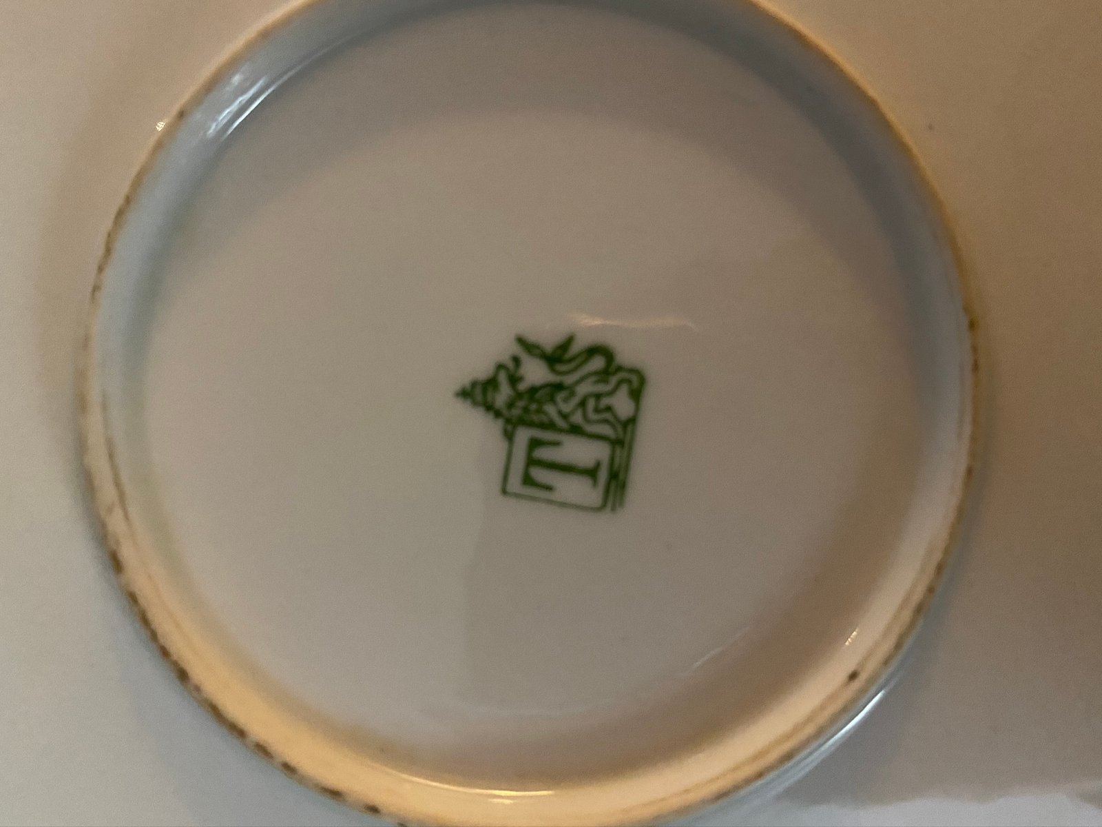 Bavarian Porcelain Serving Plate