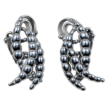 Emmons Rippling Crescent Earrings - mark