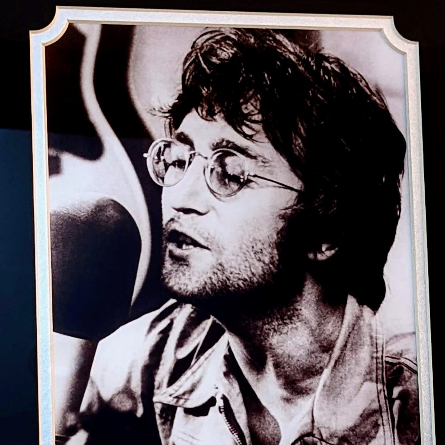 John Lennon Framed Photo