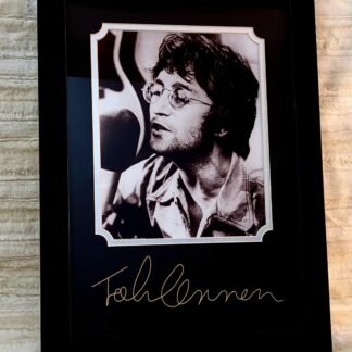 John Lennon Framed Photo
