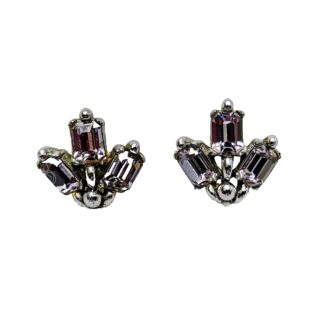 Bogoff Rhinestones Earrings