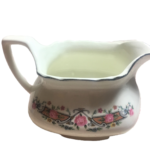 White cream W.S. George pitcher