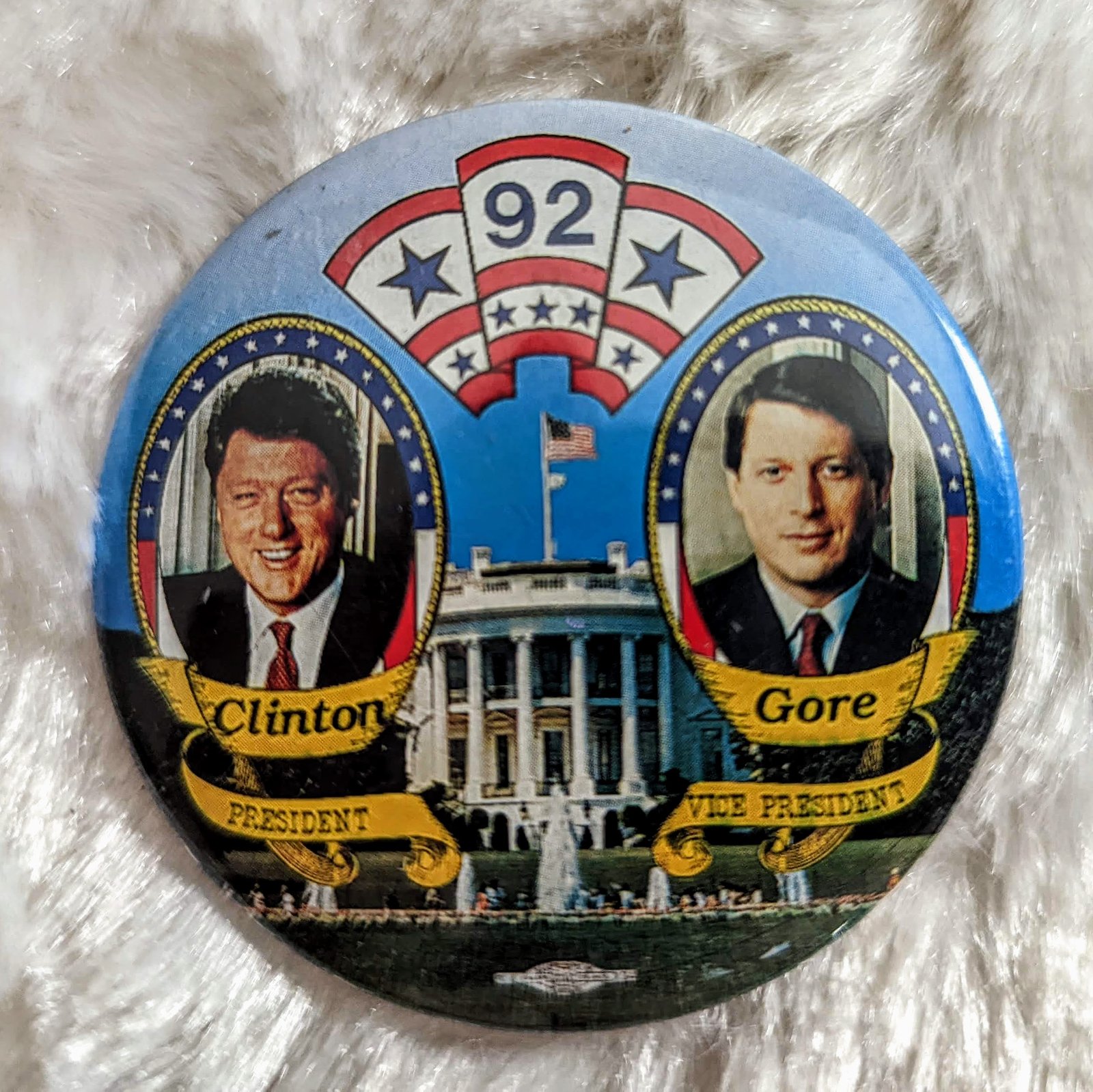 Clinton Political Pins