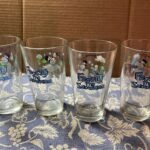 Frosty the Snowman 4-pc Winter Drinking Glass Set