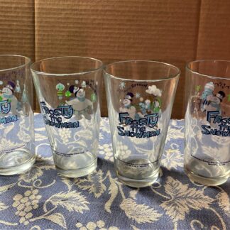 Frosty the Snowman 4-pc Winter Drinking Glass Set