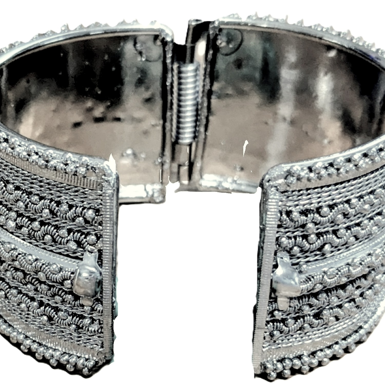 Woven Wire Cuff Bracelet