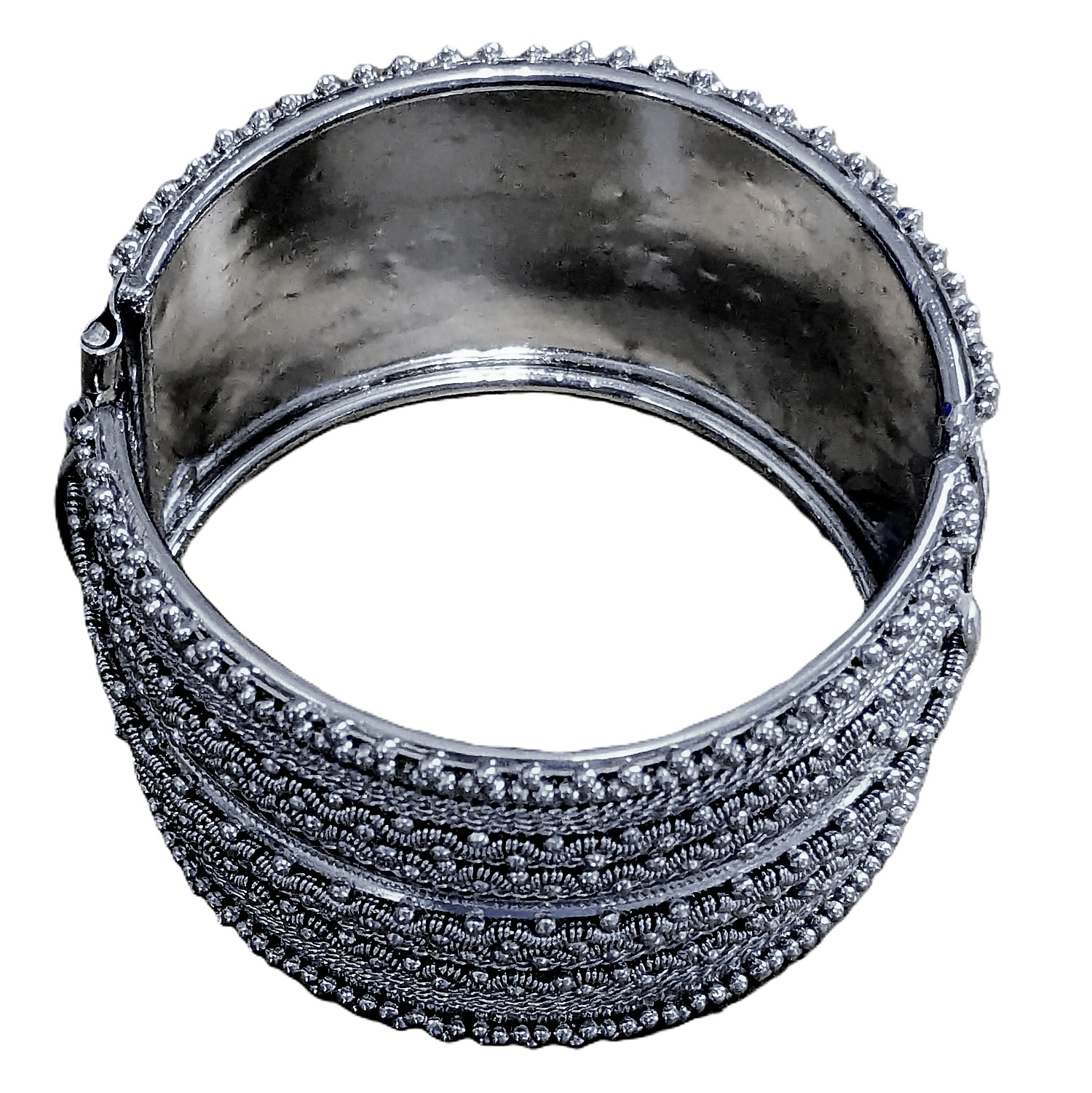 Woven Wire Cuff Bracelet