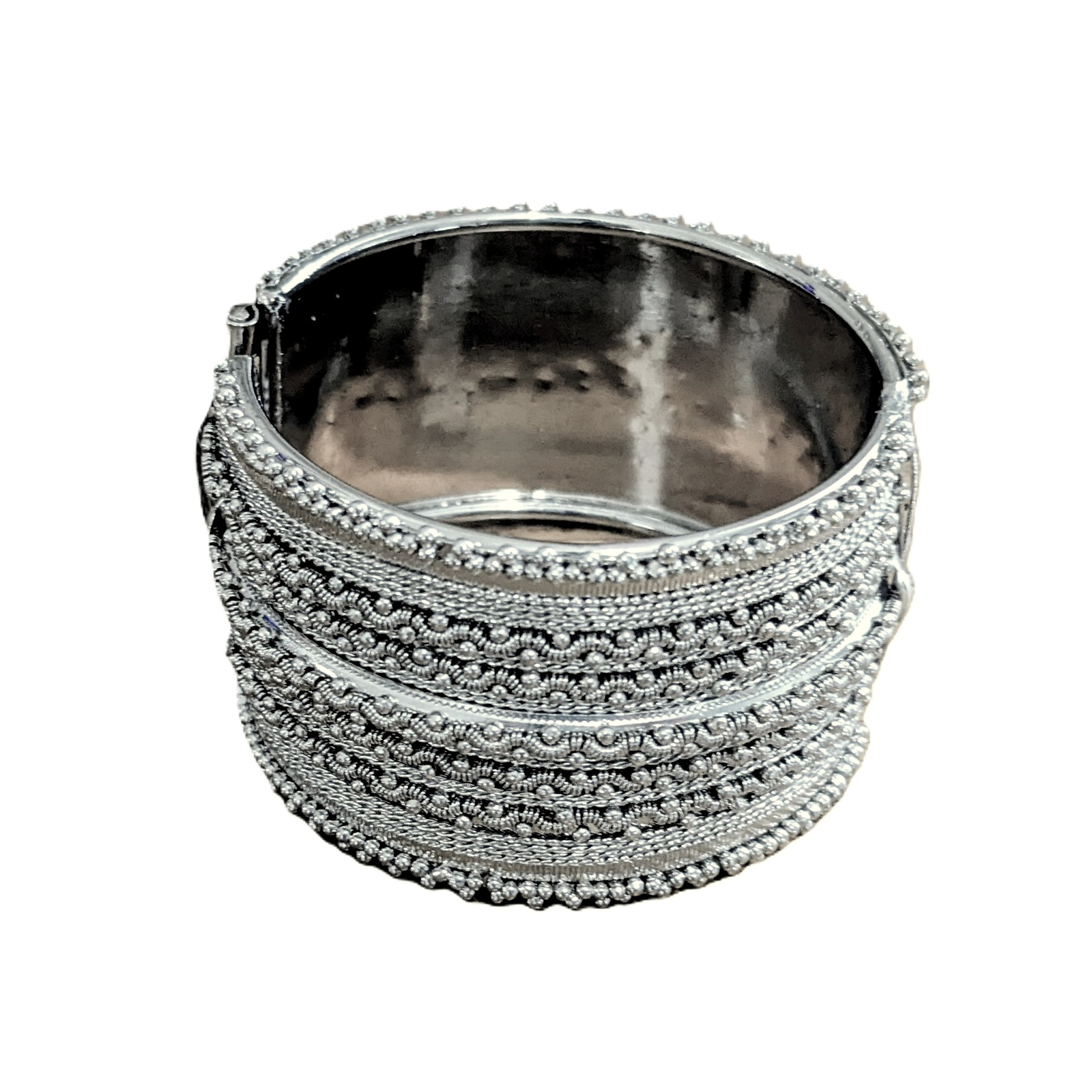 Woven Wire Cuff Bracelet
