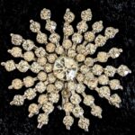 Starburst Bright Rhinestone Brooch