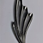 MJENT Vintage Abstract Brooch