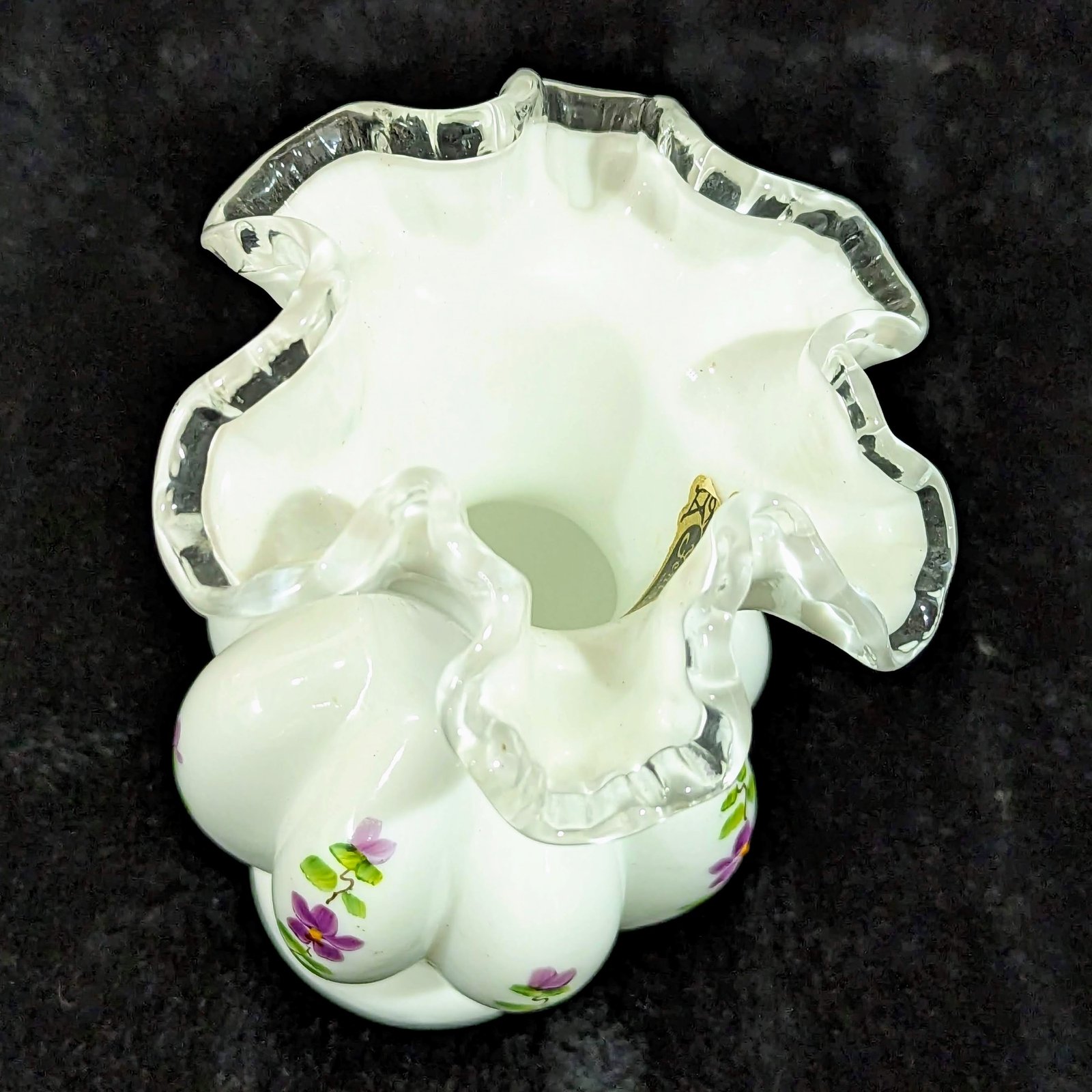 Fenton Violets in the Snow