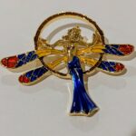 Art Deco Fairy Brooch