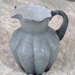 Fenton Blue Gray Vase