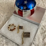 4th of July Pins and Ornament