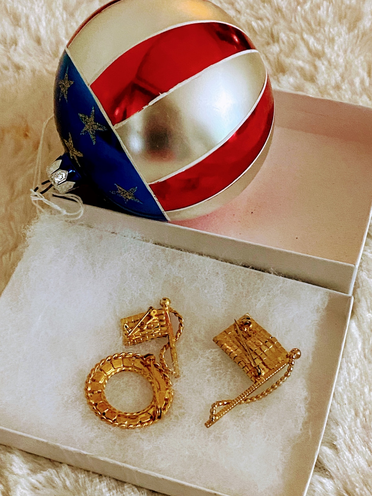 4th of July Pins and Ornament