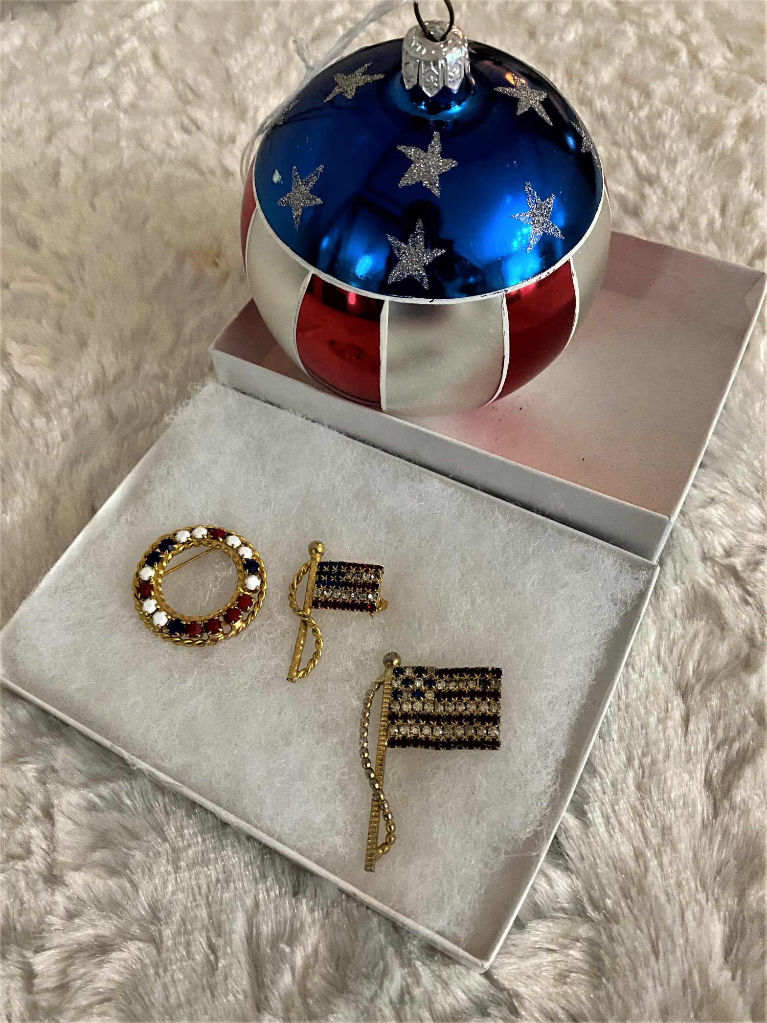 4th of July Pins and Ornament