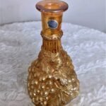 Imperial Golden Carnival Glass Decanter