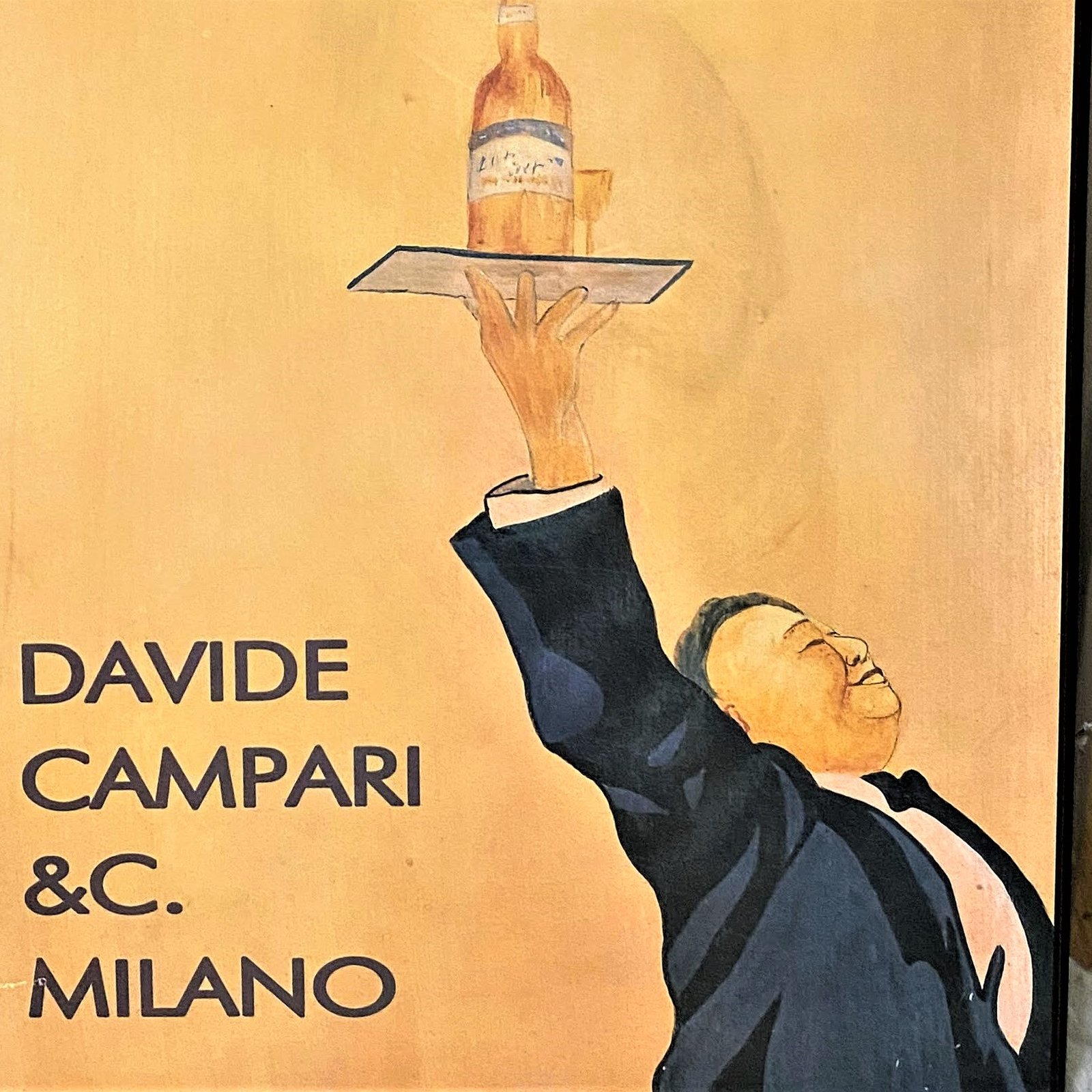 Cordial Campari Wooden Wall Decor