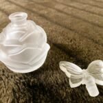 French Charmart Butterfly Stopper Perfume Bottle