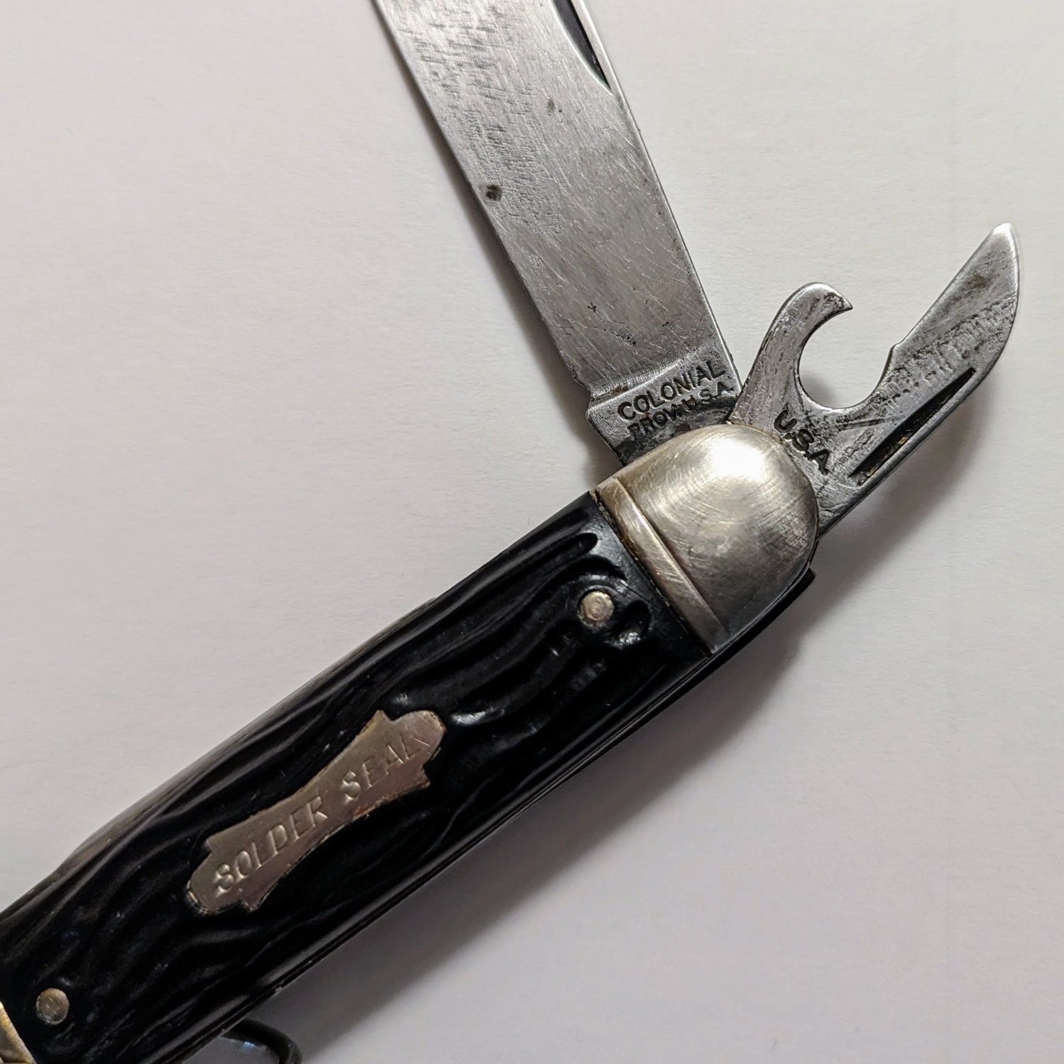 Sodder seal Pocket Knife