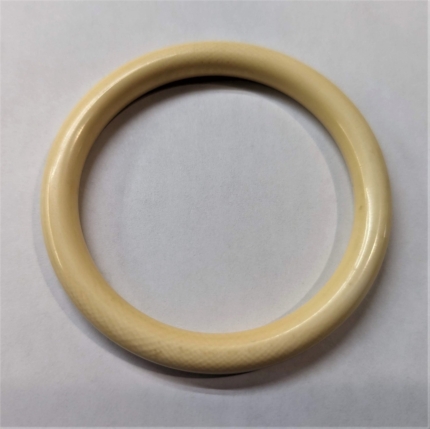 Red Bakelite Plus Two Plastic Bracelets - Image 2