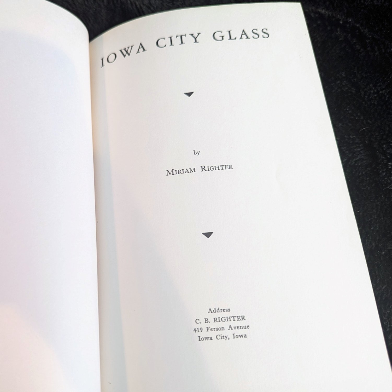 Iowa City Glass Company by M. Righter