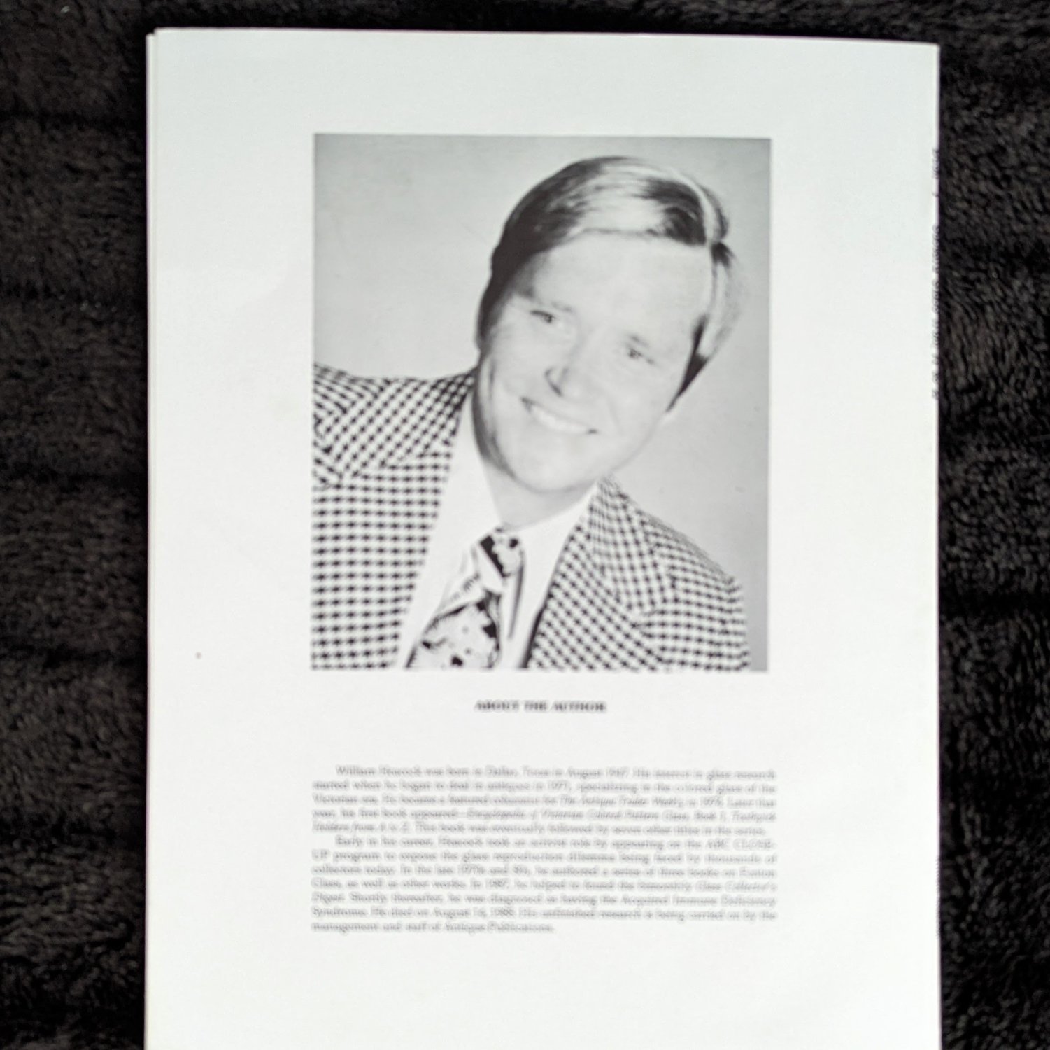 Victorian Custard Glass Book