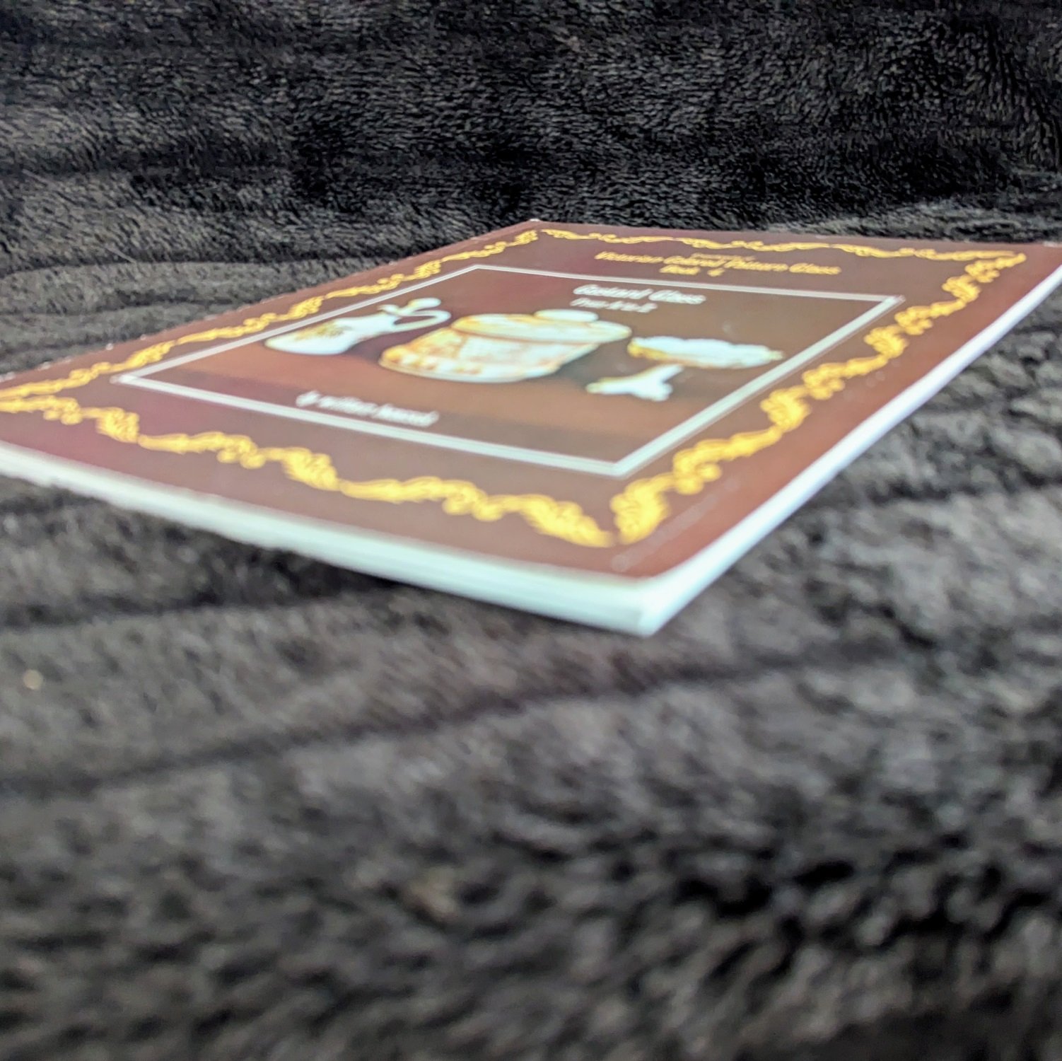 Victorian Custard Glass Book