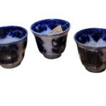 Three Antique 19th Century-Wedgwood Temple Cups