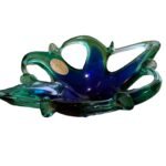 Murano Blue and Green Trinket dish