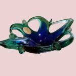 Murano Blue and Green Trinket dish