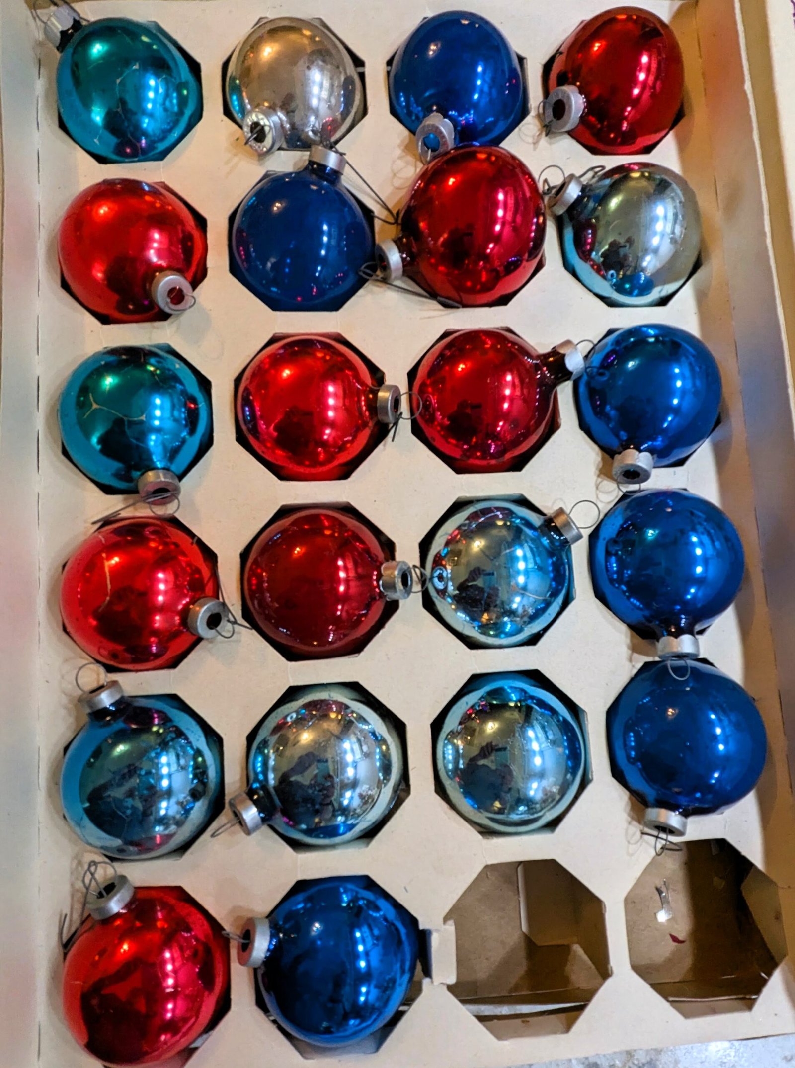 Vintage Woolworth Christmas Store Ornaments