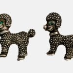 Poodles Sliver Tone Pins