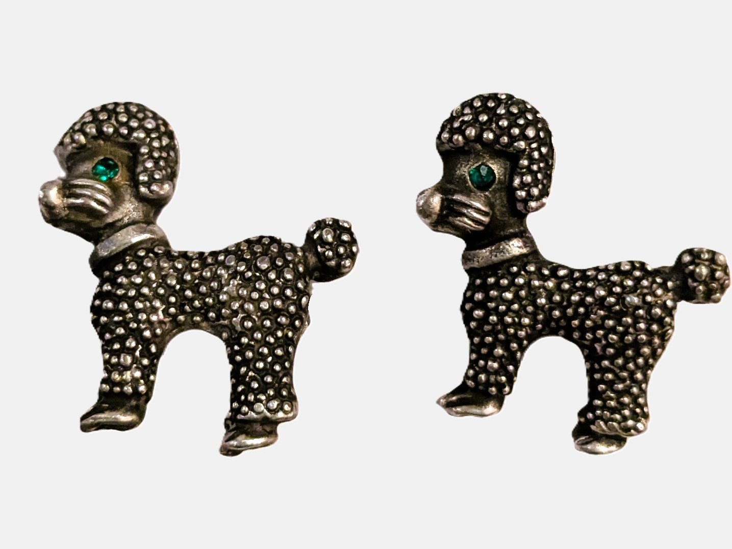 Poodles Sliver Tone Pins