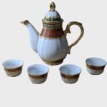 Thailand Red Trim Tea Pot
