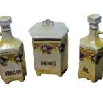 Czech Luise Condiments & Prunes Canisters