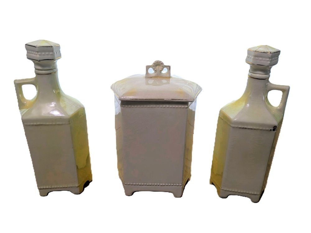 Czech Luise Condiments & Prunes Canisters