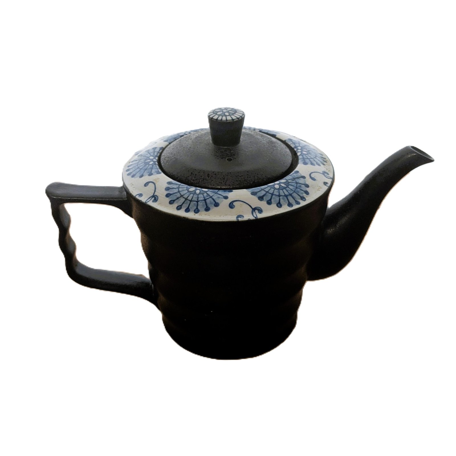 Japanese Kyusu Style Stoneware Teapot