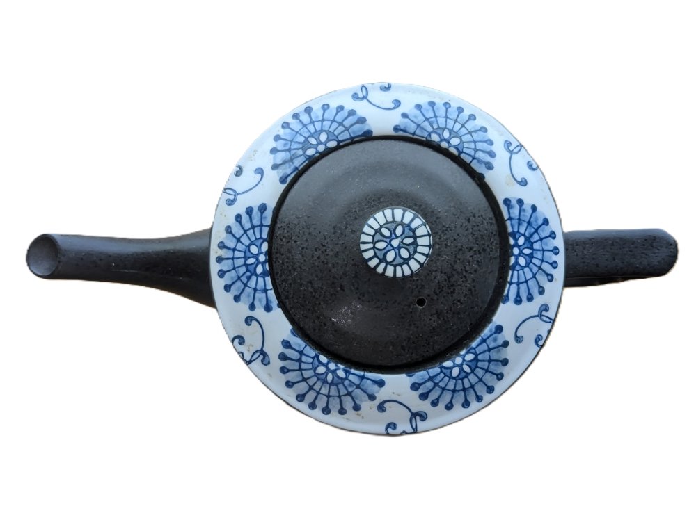 Japanese Kyusu Style Stoneware Teapot