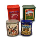 Vaintage Advertising Canisters -set of 4