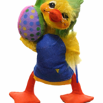 Analiee Pink And Plaid Bunny