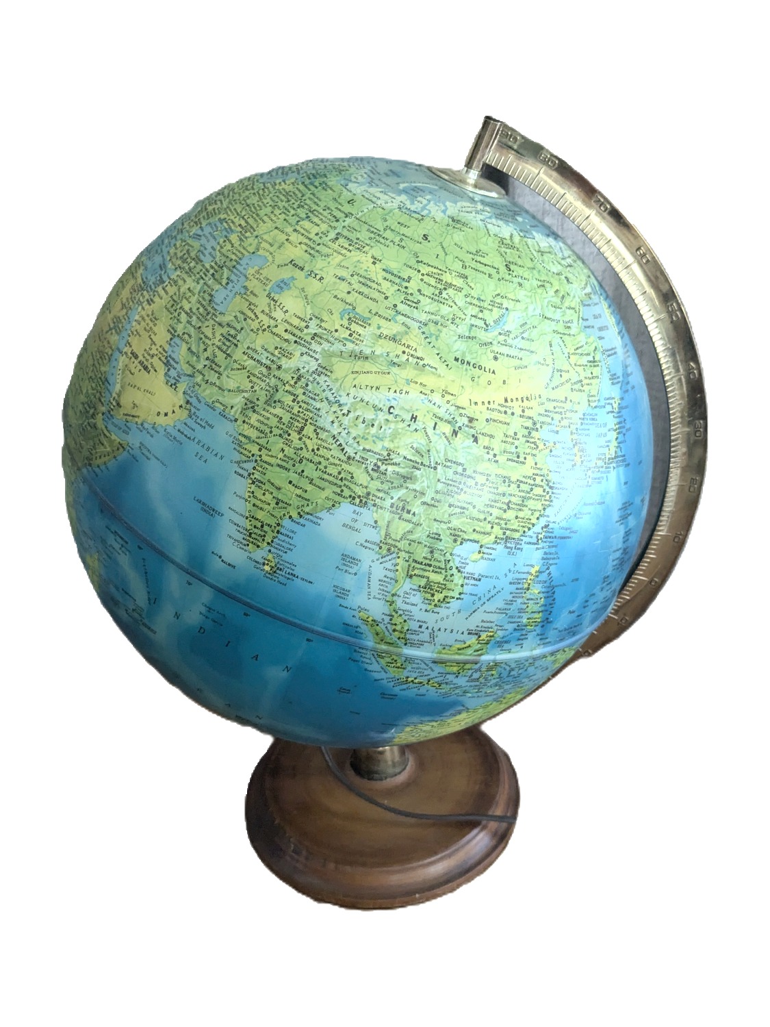 Vintage Heritage World Globe